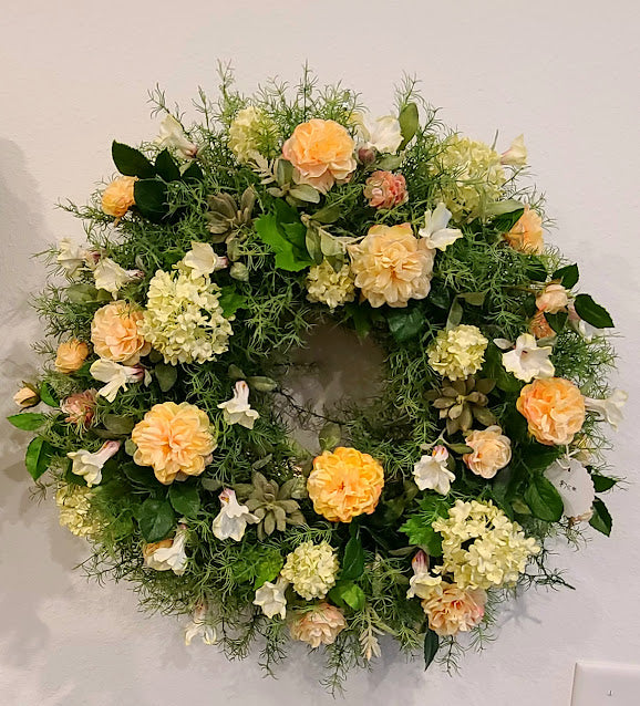 Hydrangea Summer Wreath