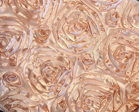 Specialty Linen - Blush Rosette - 120" Round