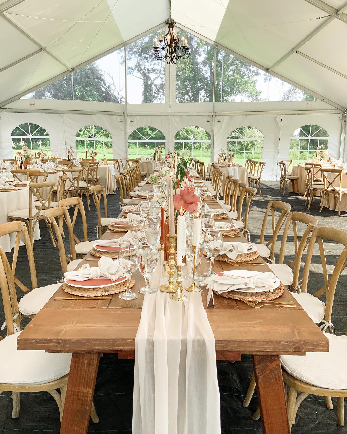 Chiffon Table Runner