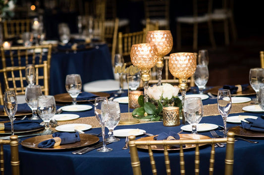 Gold Goblet Trio - Centerpiece